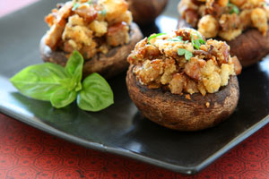 stuffed mushrooms