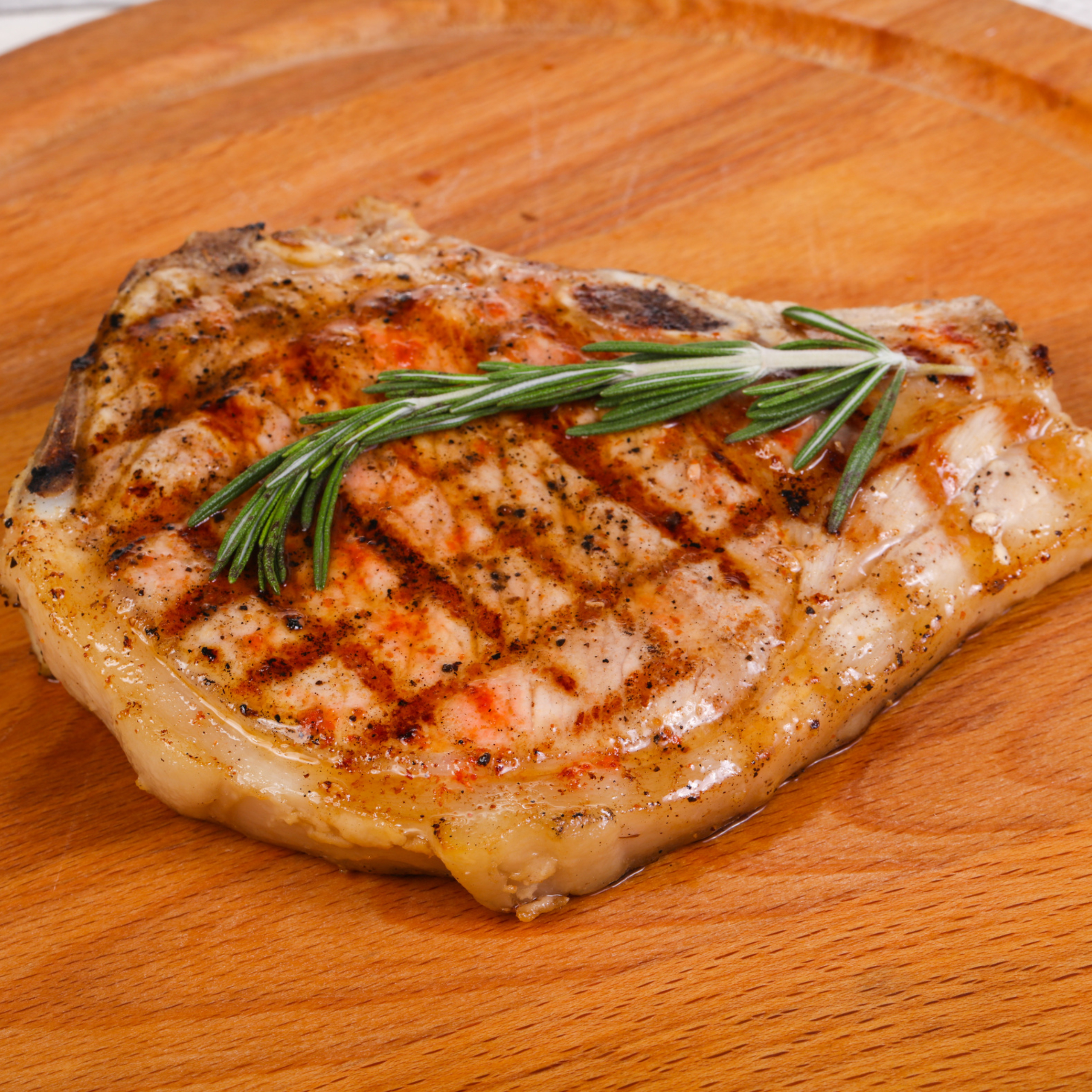 Grilled Boneless Pork Chops