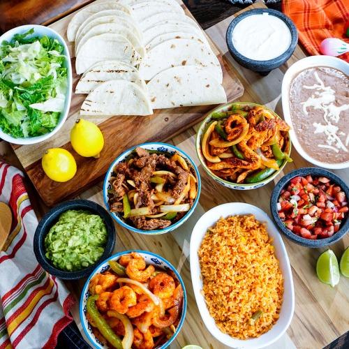 Mexican Fajitas and Taco Buffet