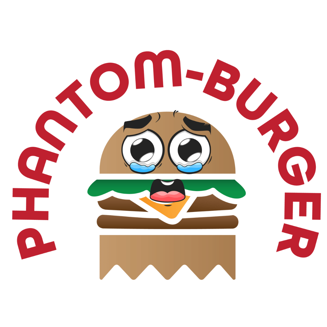 phantom burger logo crying eyes
